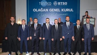 - TÜSTED Yönetim Kurulu Başkanı Murat Aslan:
- "Bugün burada yeni
