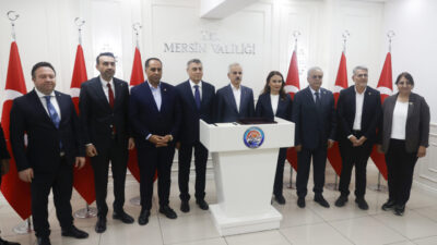 - "Mersin'imize AK Parti hükümetlerimiz döneminde, Cumhurbaşkanı'mızın liderliğinde yaklaşık 1