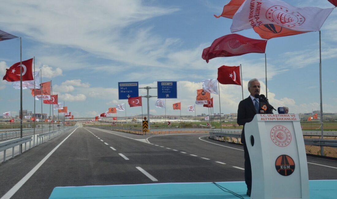 - "Açılışını gerçekleştirdiğimiz 12 kilometrelik 1. etabı, bitümlü sıcak karışım