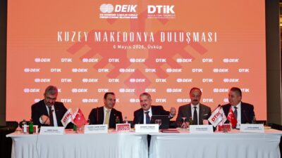 ÜSKÜP (AA) – Kuzey Makedonya'nın başkenti Üsküp'te, Dünya Türk İş