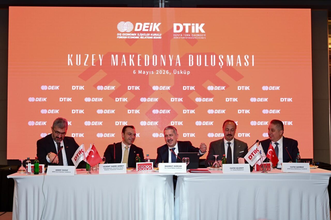 ÜSKÜP (AA) – Kuzey Makedonya'nın başkenti Üsküp'te, Dünya Türk İş