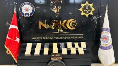 VAN (AA) – Van'ın Gevaş ilçesinde 16 kilo 260 gram