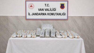 VAN (AA) – Van'da jandarma ekiplerince geçen hafta gerçekleştirilen operasyonlarda
