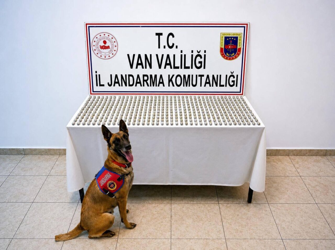 VAN (AA) – Van'da, kapsüller halindeki 3 kilo 374 gram