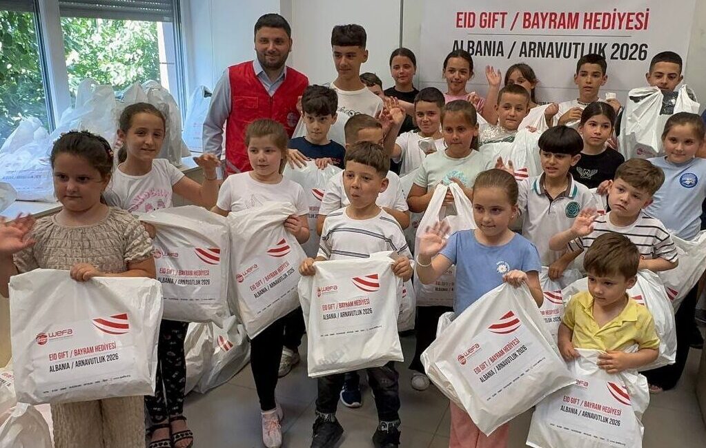 TİRAN (AA) – WEFA Uluslararası İnsani Yardım Organizasyonu, Arnavutluk'ta ihtiyaç