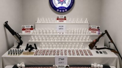 YALOVA (AA) – Yalova merkezli 4 ilde düzenlenen uyuşturucu operasyonunda