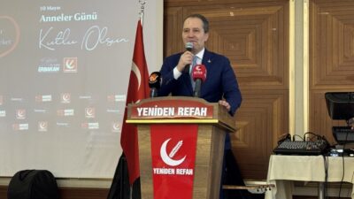 İSTANBUL (AA) – Yeniden Refah Partisi Genel Başkanı Fatih Erbakan,