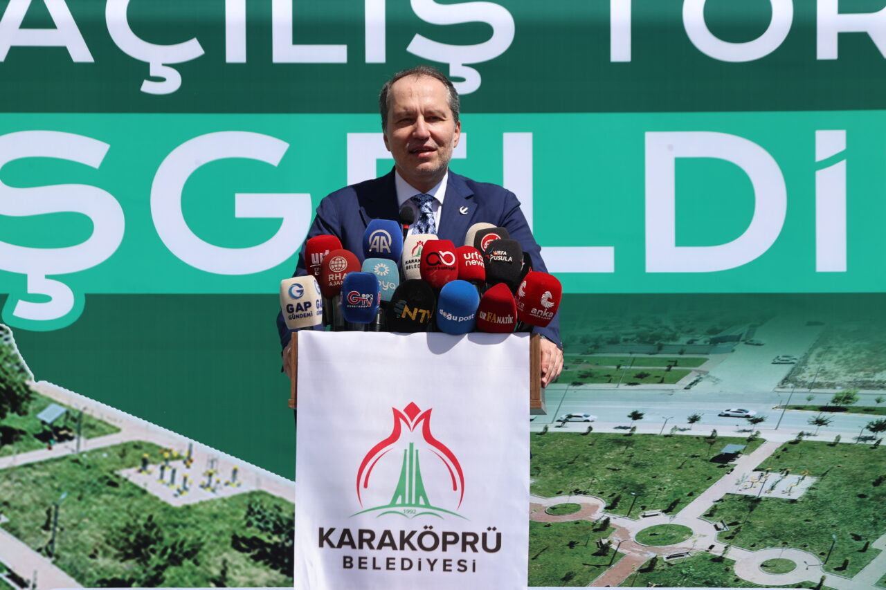 ŞANLIURFA (AA) – Yeniden Refah Partisi Genel Başkanı Fatih Erbakan,