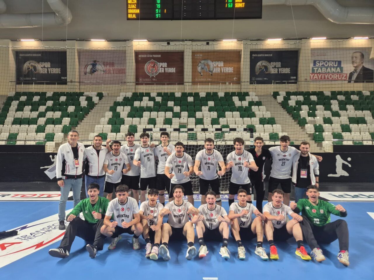GİRESUN (AA) – Türkiye Hentbol Federasyonunun kuruluşunun 50. yılına özel