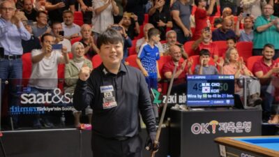 ANKARA (AA) – 3 Bant Bilardo Dünya Kupası'nda birinciliği Güney