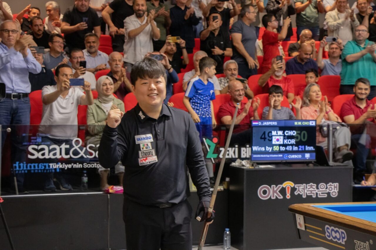 ANKARA (AA) – 3 Bant Bilardo Dünya Kupası'nda birinciliği Güney