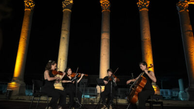 İZMİR (AA) – 39. Uluslararası İzmir Festivali'nde Quatuor Magenta konser
