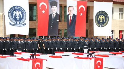 ADANA (AA) – Adana'da Kemal Serhadlı Polis Meslek Eğitim Merkezinde