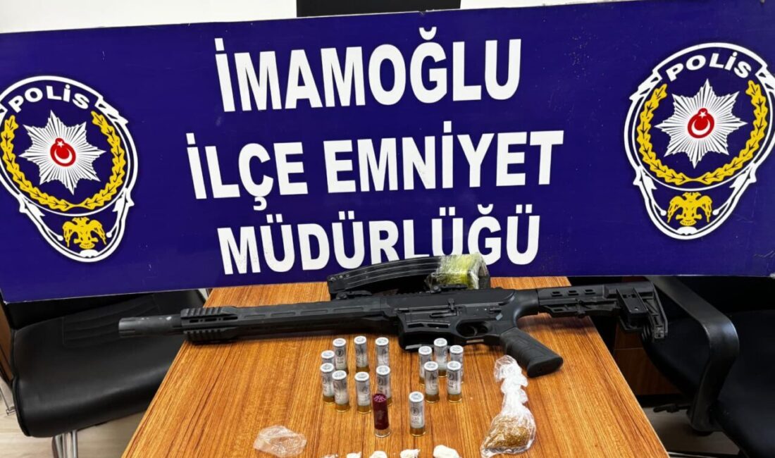 ADANA (AA) – Adana'nın İmamoğlu ilçesinde evinde sentetik uyuşturucu ele