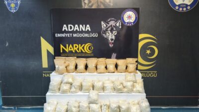 ADANA (AA) – Adana'da 408 bin 235 uyuşturucu hap ele