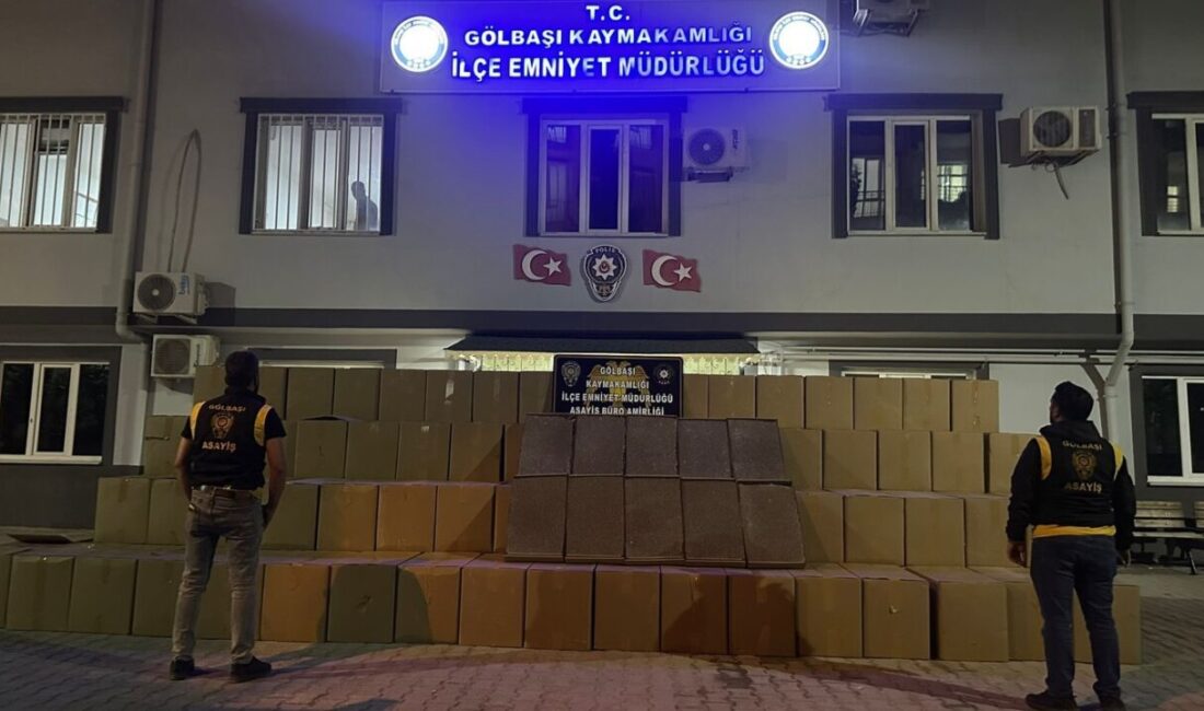 ADIYAMAN (AA) – Adıyaman'ın Gölbaşı ilçesinde bir tırda 5 milyon