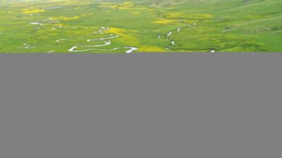 AĞRI (AA) – Ağrı'da ilkbahar mevsiminde etkili olan yağışlar ve
