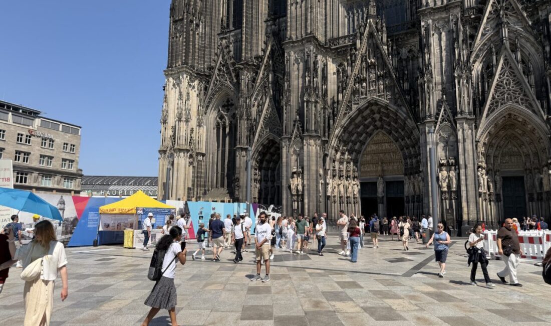 KÖLN (AA) – Almanya'da etkisini artıran sıcak hava dalgası yaşamı