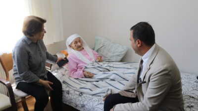 AMASYA (AA) – Amasya'da yaşamını sürdüren 101 yaşındaki Hacer Doğan
