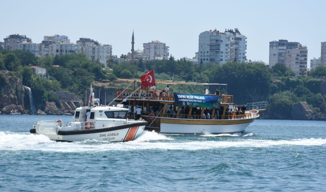 ANTALYA (AA) – Antalya'da deniz ekosistemini korumak, biyoçeşitliliğini arttırmak için