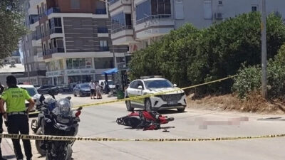 ANTALYA (AA) – Antalya'nın Kumluca ilçesinde otomobil ile çarpışan motosikletin