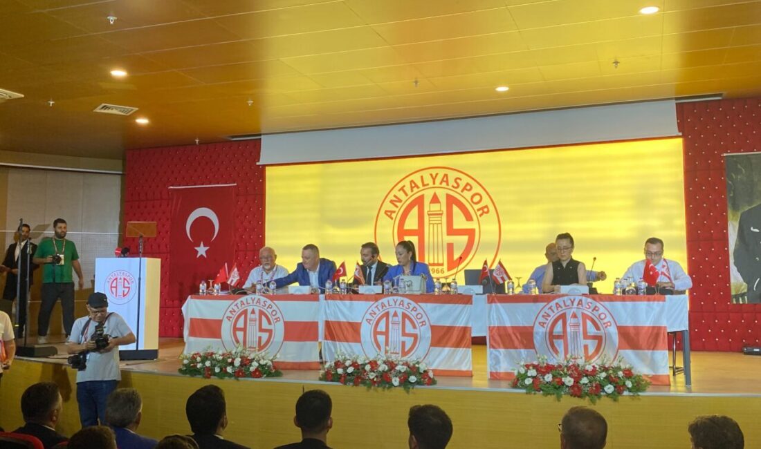 ANTALYA (AA) – Antalyaspor AŞ'nin olağan genel kurulunda başkanlığa Mustafa