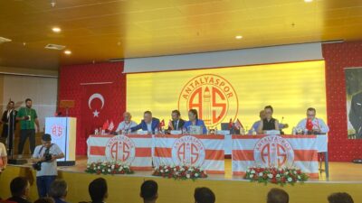 ANTALYA (AA) – Antalyaspor AŞ'nin olağan genel kurulunda başkanlığa Mustafa