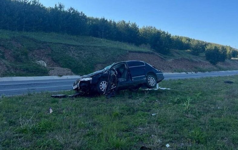 ARDAHAN (AA) – Ardahan'da devrilen otomobilin sürücüsü yaşamını yitirdi. Ö.Ç'nin