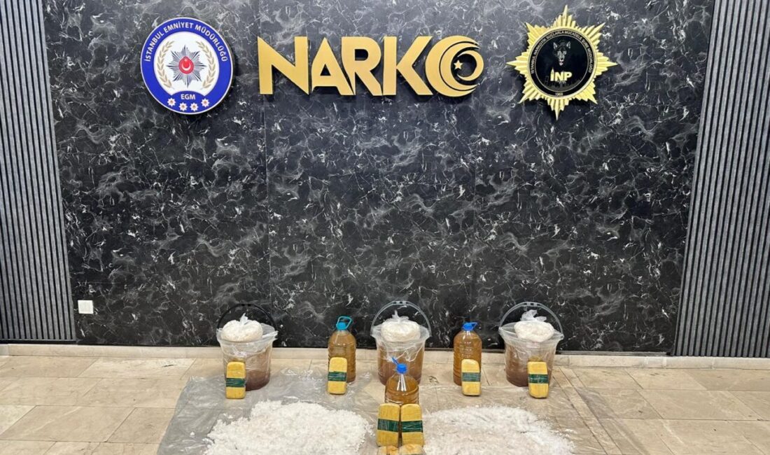 İSTANBUL (AA) – Avcılar'da polisin düzenlediği operasyonda 132 kilo 600
