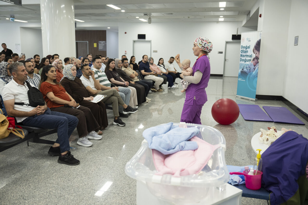 ANKARA (AA) – Ankara Bilkent Şehir Hastanesi Kadın Doğum Hastanesi'nde