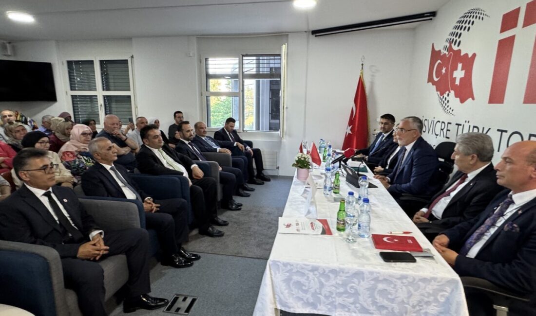 - "Artık evlatlarımız İsviçre'de çok önemli stratejik konumda bulunuyorlar. Birçok