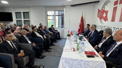 - "Artık evlatlarımız İsviçre'de çok önemli stratejik konumda bulunuyorlar. Birçok