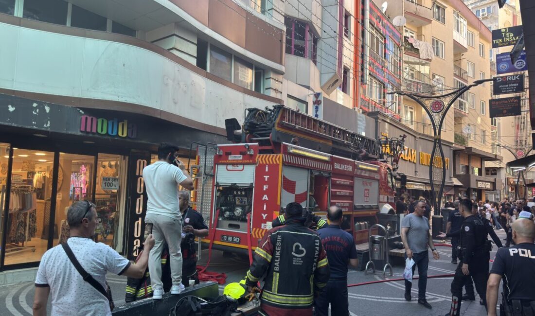 BALIKESİR (AA) – Balıkesir'in merkez Karesi ilçesinde 5 katlı bir