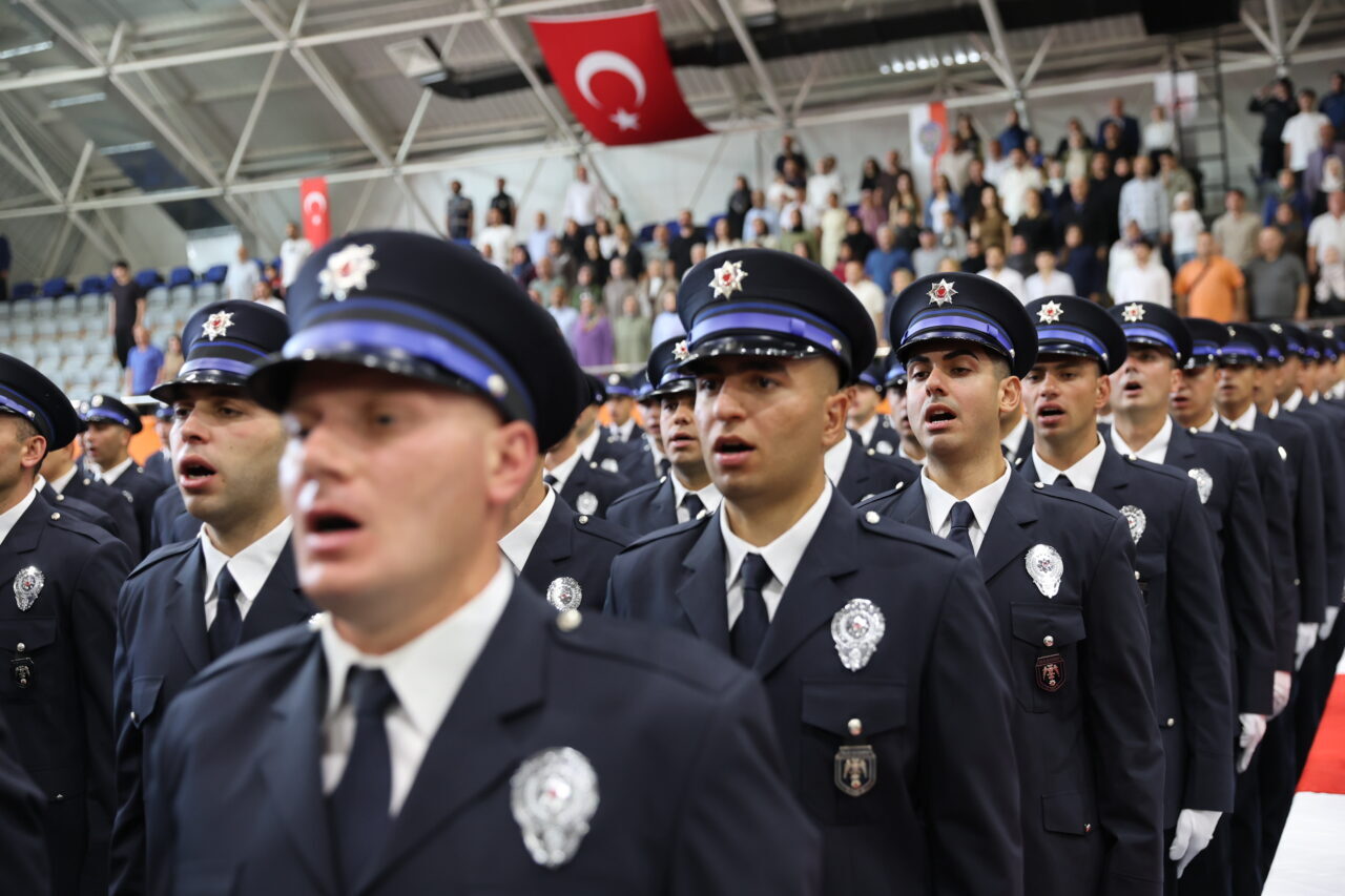 BAYBURT (AA) – Bayburt Polis Meslek Eğitim Merkezi Müdürlüğünde (POMEM)