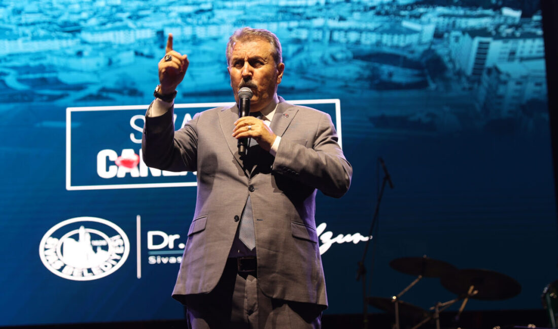 SİVAS (AA) – Büyük Birlik Partisi (BBP) Genel Başkanı Mustafa