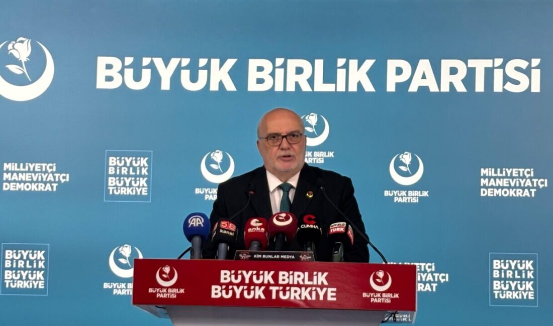 ANKARA (AA) – Büyük Birlik Partisi (BBP) Genel Sekreteri Ahmet