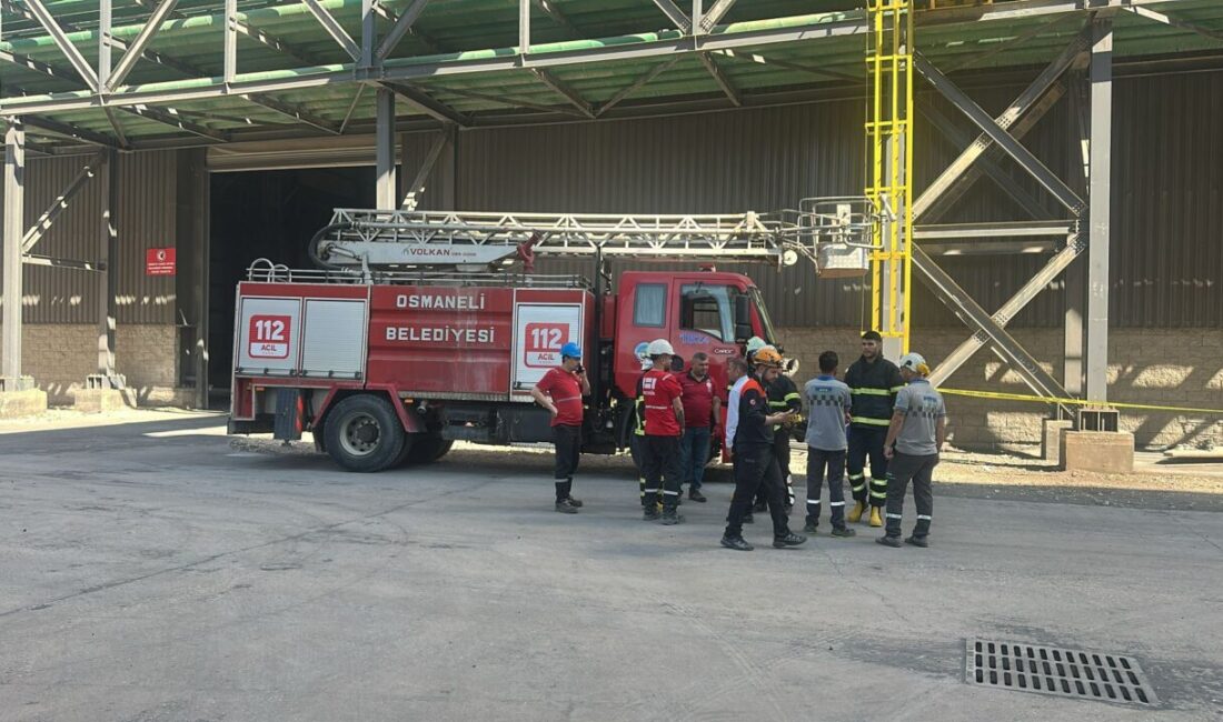BİLECİK (AA) – Bilecik'in Osmaneli ilçesinde, çelik üretimi yapılan bir