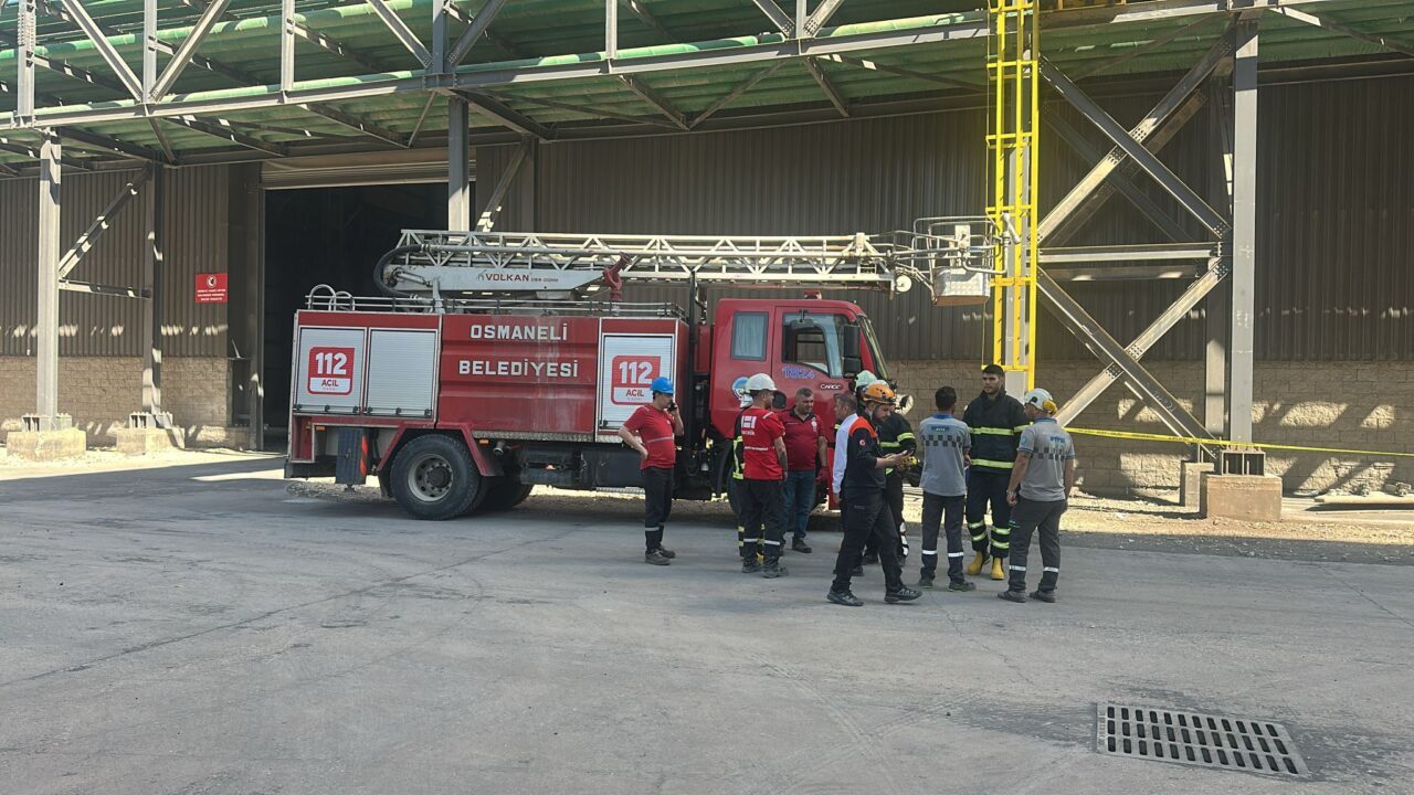 BİLECİK (AA) – Bilecik'in Osmaneli ilçesinde, çelik üretimi yapılan bir