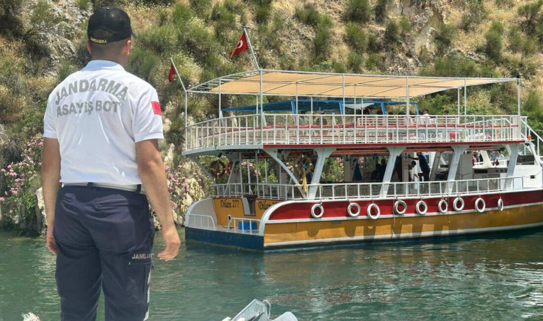 ŞANLIURFA (AA) – Şanlıurfa'nın Halfeti ilçesindeki Birecik Baraj Gölü'nde arızalanarak