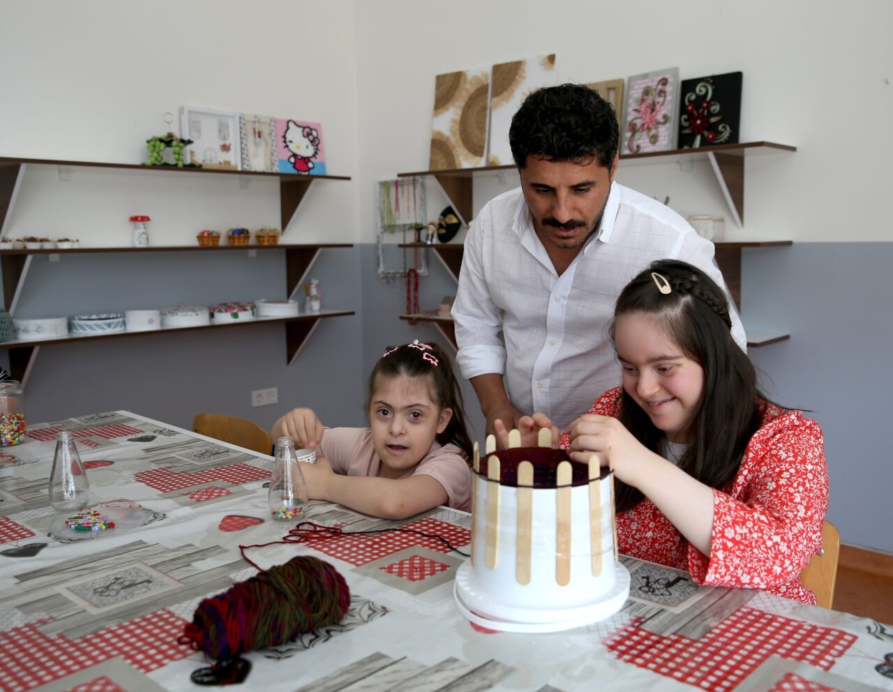 BİTLİS (AA) – Bitlis Ahmet Eren Özel Eğitim Uygulama Okulunda