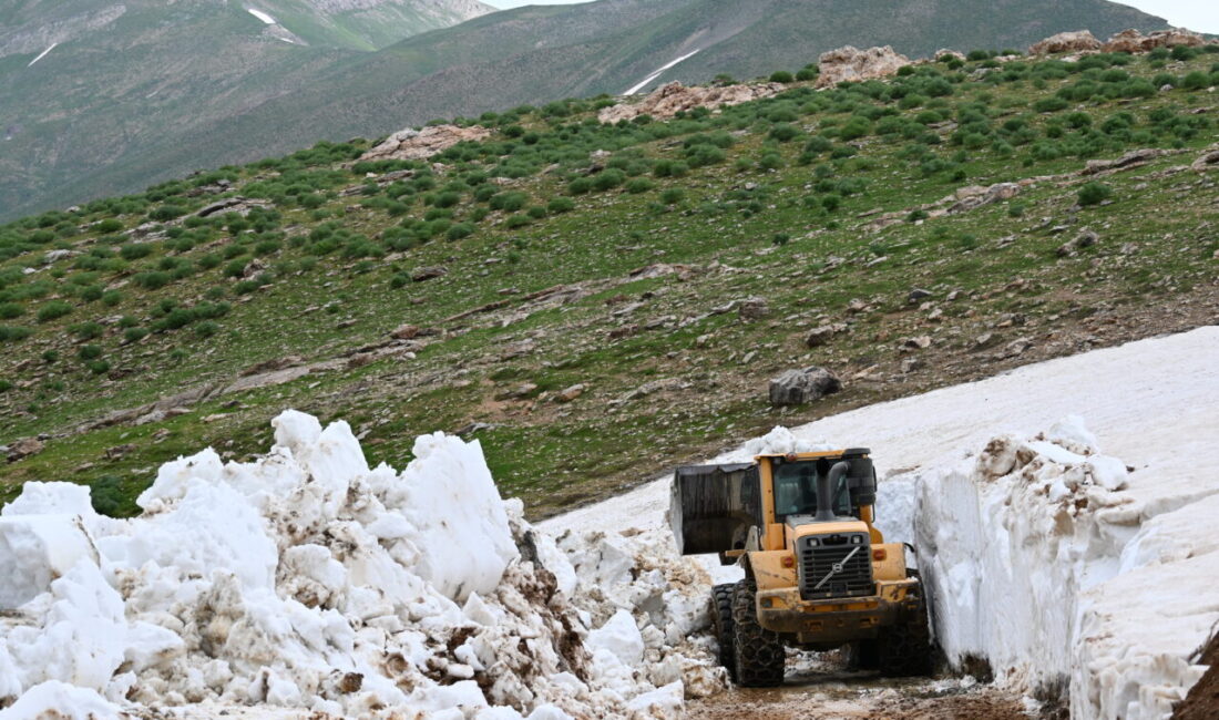 BİTLİS (AA) – Bitlis'in Hizan ilçesinde kar nedeniyle kapalı olan