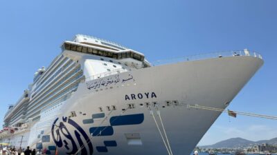 MUĞLA (AA) – Muğla'nın Bodrum ilçesine "Aroya" adlı kruvaziyer 2