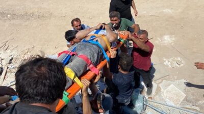 MUĞLA (AA) – Muğla'nın Bodrum ilçesinde inşaat alanında yaklaşık 5