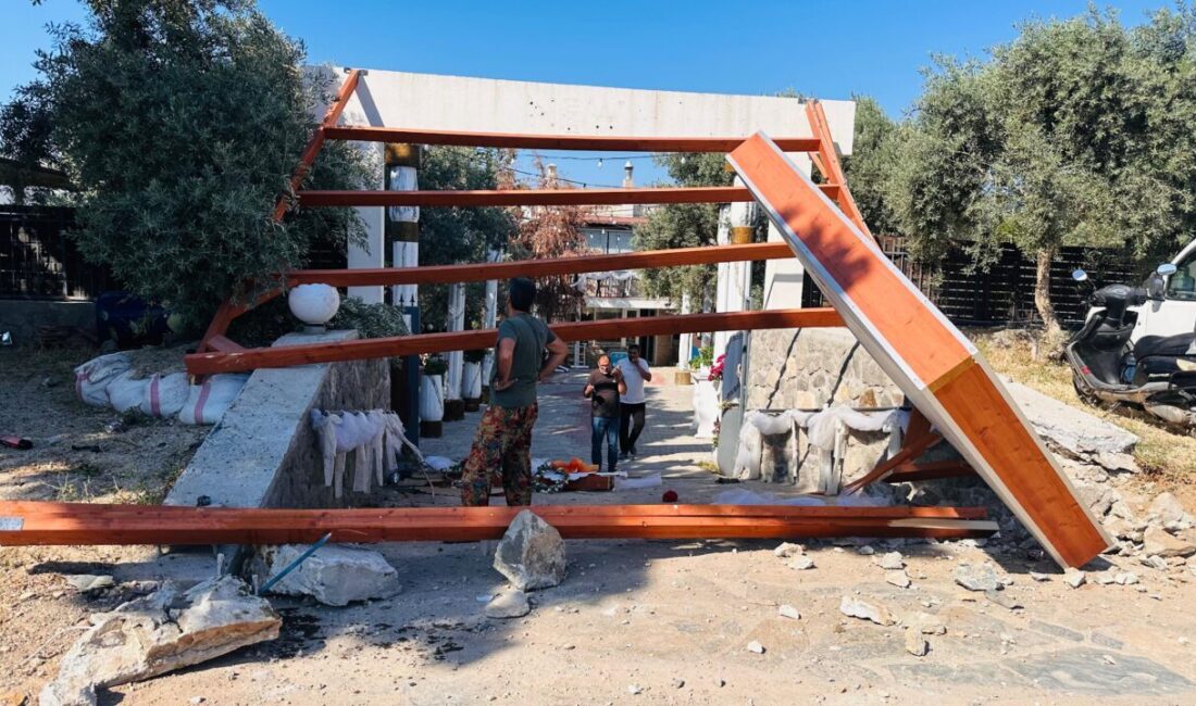 - Kaza, bir iş yerinin güvenlik kamerasınca kaydedildi