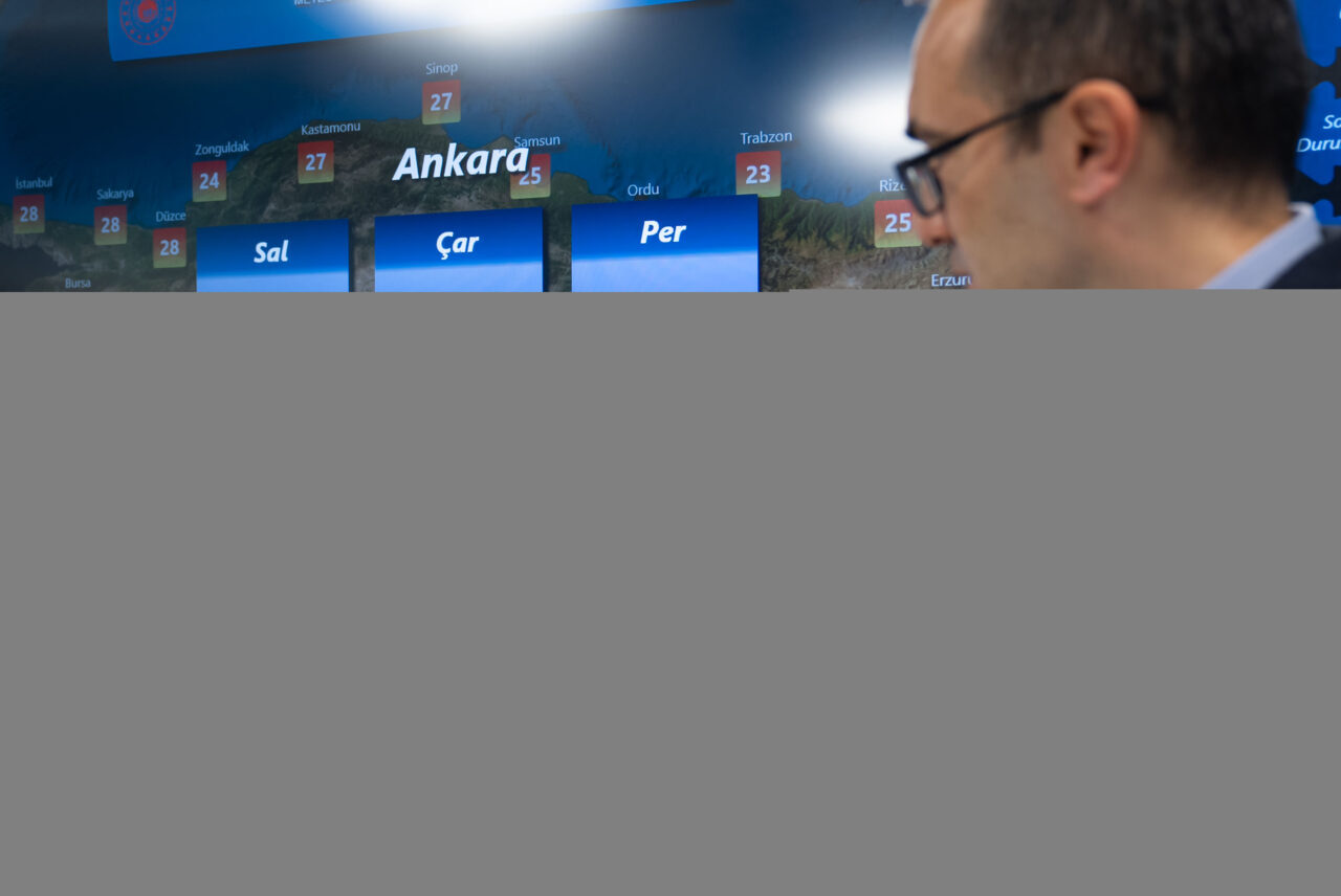 - Yurdun iç ve kuzeydoğu kesimlerinde hafta boyunca aralıklarla sağanak