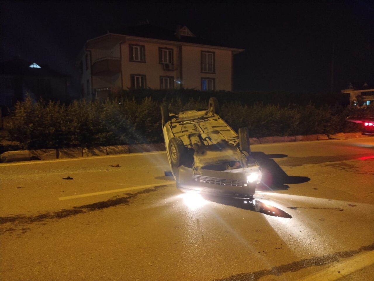 - Kaza anı güvenlik kamerasınca kaydedildi