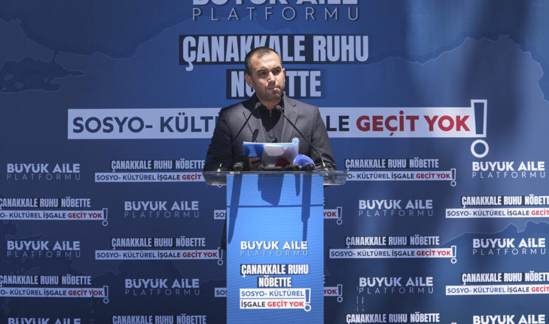 İSTANBUL (AA) – Büyük Aile Platformu üyesi sivil toplum kuruluşları,