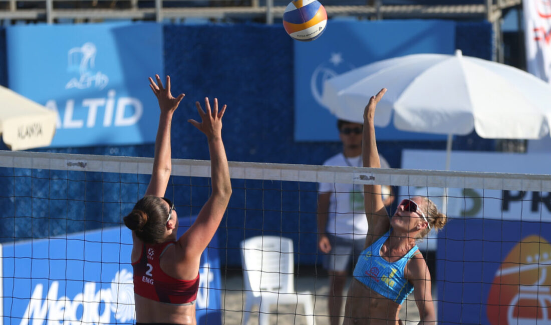 ANTALYA (AA) – Avrupa Voleybol Konfederasyonu tarafından düzenlenen CEV Plaj
