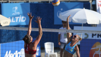 ANTALYA (AA) – Avrupa Voleybol Konfederasyonu tarafından düzenlenen CEV Plaj