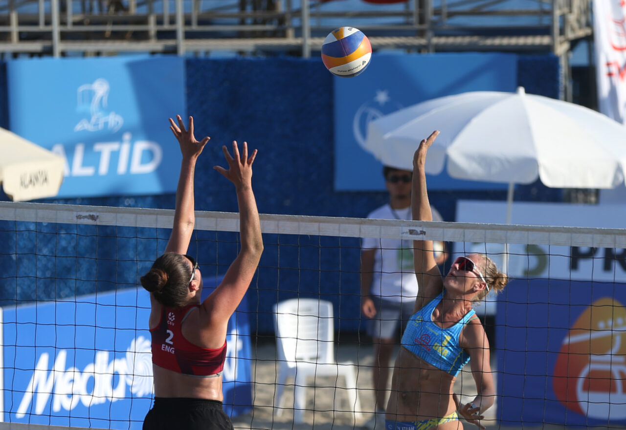 ANTALYA (AA) – Avrupa Voleybol Konfederasyonu tarafından düzenlenen CEV Plaj